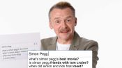 Simon Pegg Answers The Web's Most Searched Questions