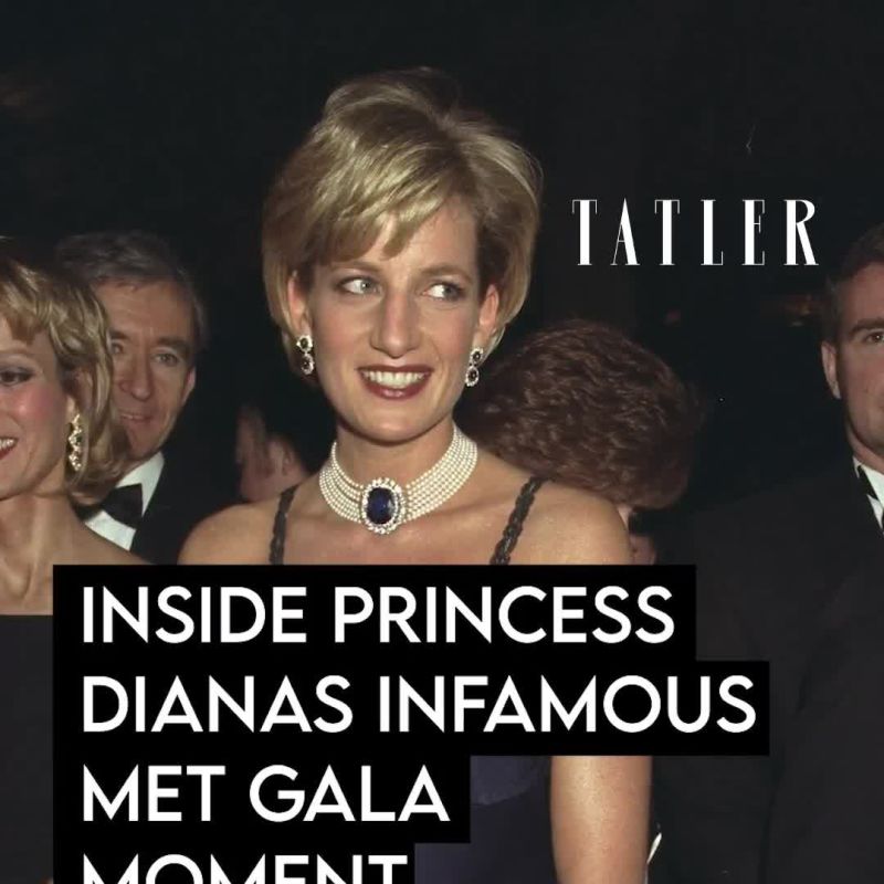 Inside Princess Diana's Infamous Met Gala Moment