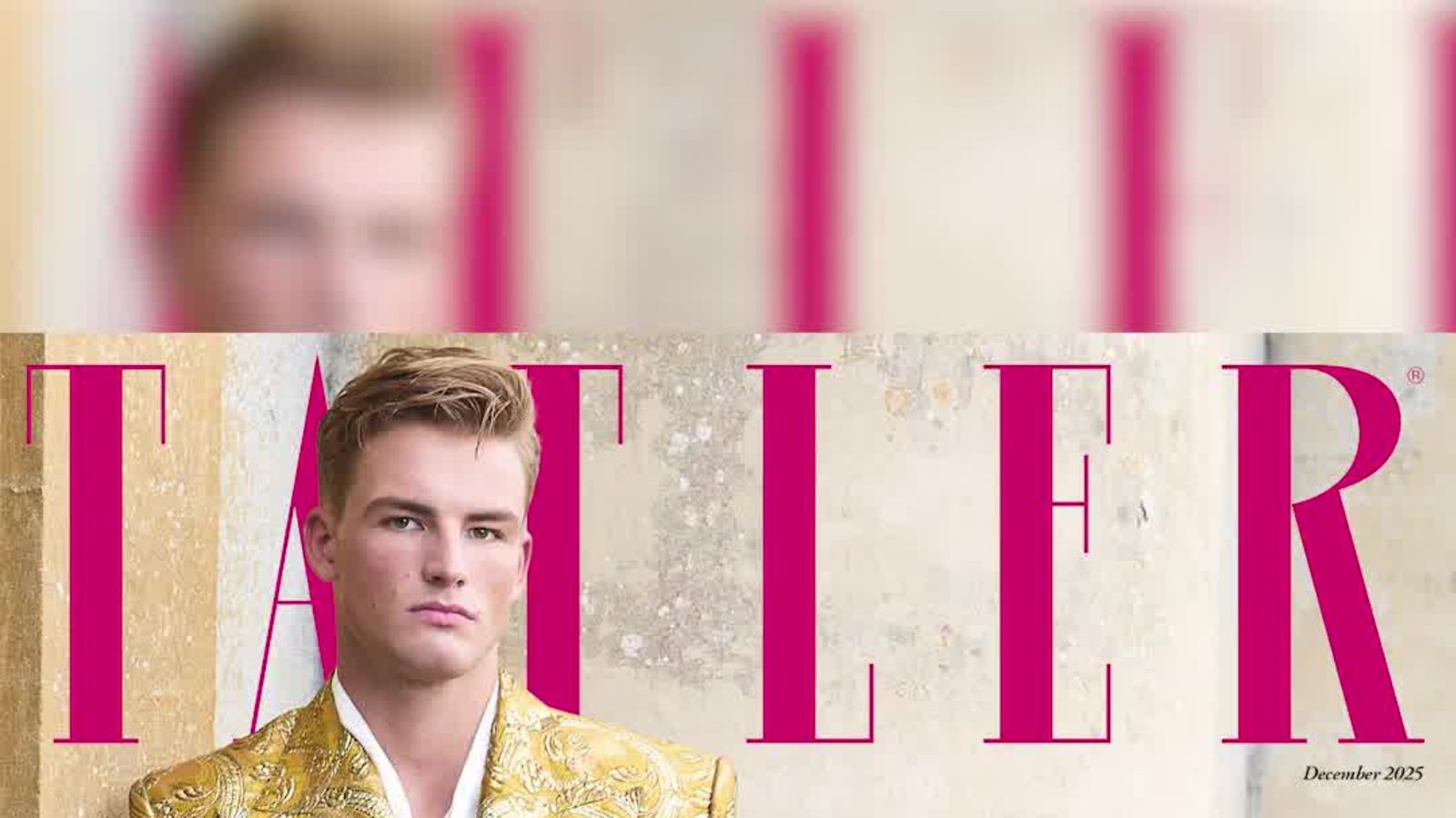 Behind the Scenes of Tatler's December Cover Shoot with Lady Araminta Spencer-Churchill