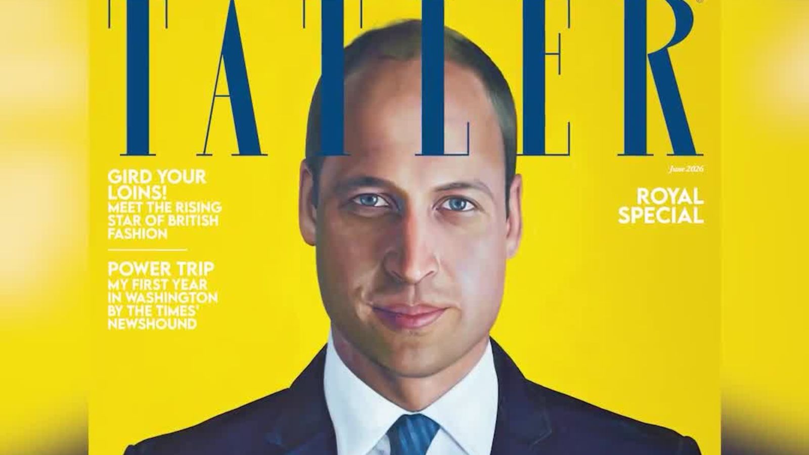 Oluwole Omofemi On His Prince William Portrait For Tatler's Cover