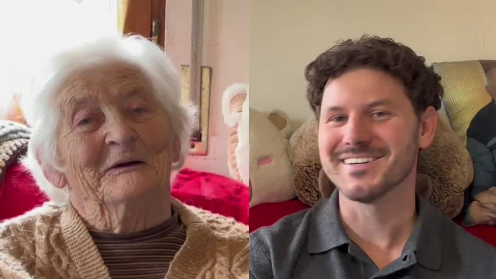 Nonna Luigina e Davide Moia