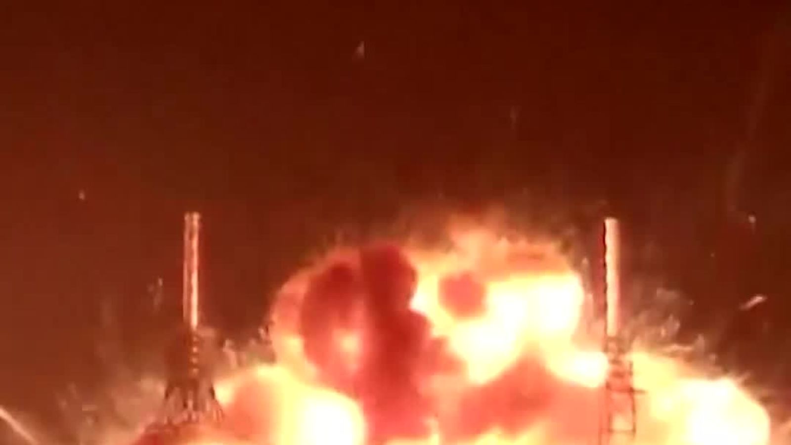 Blue Origin Rocket Explodes in Fiery Setback