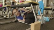 Comedian Emmy Blotnick Reacts to Grueling Chaise Fitness Class 