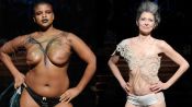 16 Women Walked Topless And In Lingerie In A Very Powerful NYFW Show