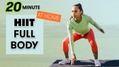 20-Minute HIIT Full-Body Workout - No Equipment at Home