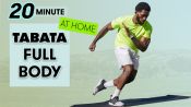 20-Minute Tabata Full-Body Workout - No Equipment at Home