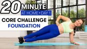 20-Minute Core Strength Workout - Challenge Day 1