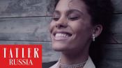 Модель Тина Кунаки – героиня февральской обложки Tatler