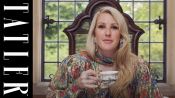 Ellie Goulding takes on Tea With Tatler