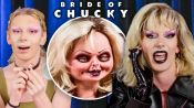 Bosco Gets Into Bride Of Chucky Drag While Answering Fan Questions