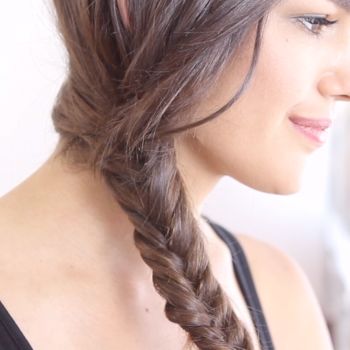 How to Do a Fishtail Braid: Hey, Hair Genius Shows you the Perfect Hairstyle to Try When You’re Short on Time 