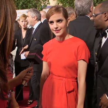 Golden Globes Stars Talk Fashion, Cats, and George Clooney on the Red Carpet