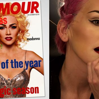 How to Copy Madonna's Bold Brows on her 1990 Glamour Magazine Cover