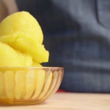 How to Make Mango Sorbet 