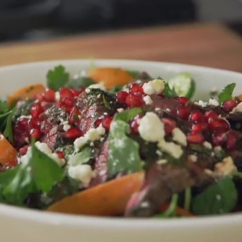 How to Make Moroccan Steak Salad