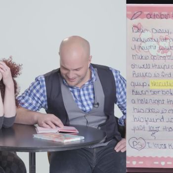 Guys Read Their Girlfriends' Old Diaries - Sarah & James