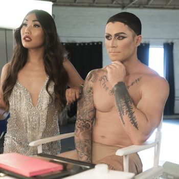Gia Gunn Gives Kyle Krieger a Drag Makeover