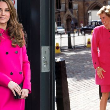 8 Times Kate Middleton and Princess Diana Were Style Twins