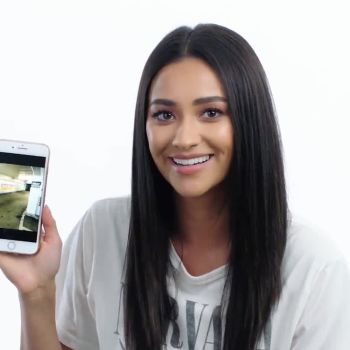 Shay Mitchell Shows Us the Last Thing on Her Phone