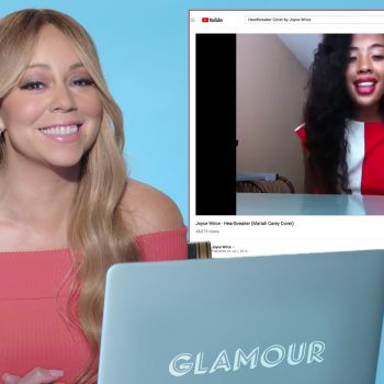 Mariah Carey Watches Fan Covers On YouTube