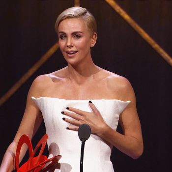 Kate McKinnon Presents Charlize Theron with Her 2019 Women of the Year Award