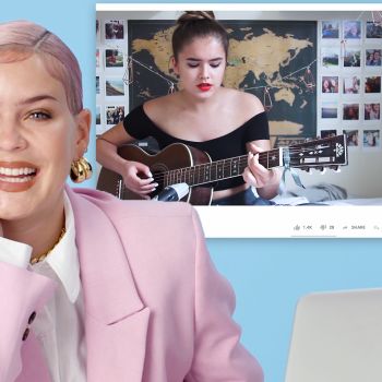 Anne-Marie Watches Fan Covers On YouTube