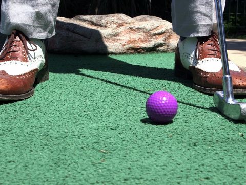 High Jinks on the Mini-Golf Course