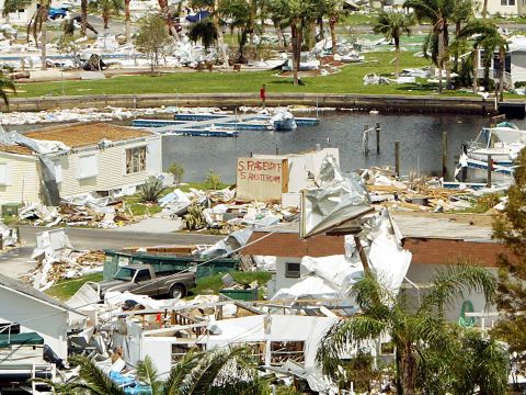 Cities Before and After Hurricanes