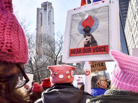 Women Marching to Be Heard