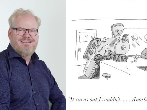 How to Write a New Yorker Cartoon Caption: Jim Gaffigan Edition