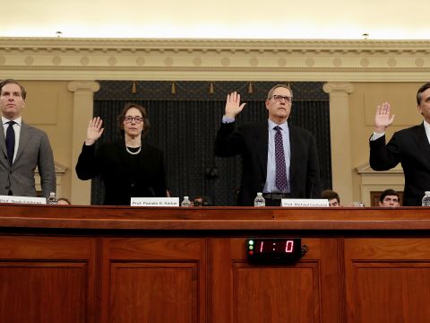 Law Professors Testify on What Makes an Impeachable Offense