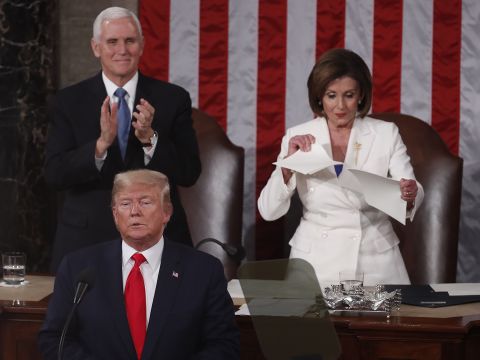 The Theatrics of Trump’s State of the Union Address
