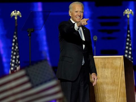 Biden Calls for Unity in His First Speech as President-Elect