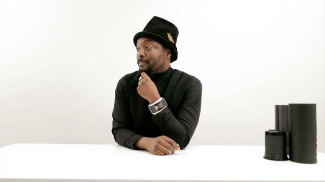 Will.i.am Unboxes a Diamond-Wrapped Smartwatch