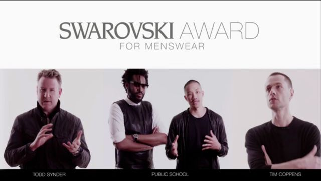 Meet the Nominees: Swarovski Award for Menswear