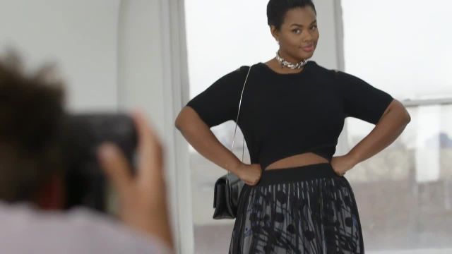 3 Surprisingly Flattering Spring Fashion Trends For Curvy Girls, Modeled by Precious Lee