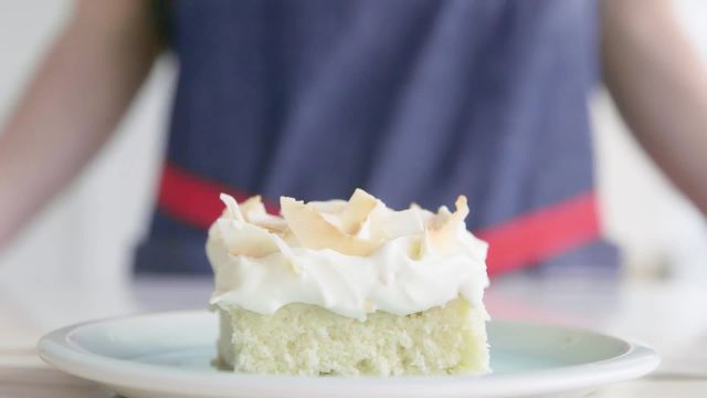 如何制作椰子青柠蛋糕