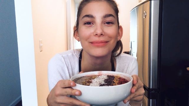 Cami Morrone Makes the Ultimate Post-Workout Smoothie
