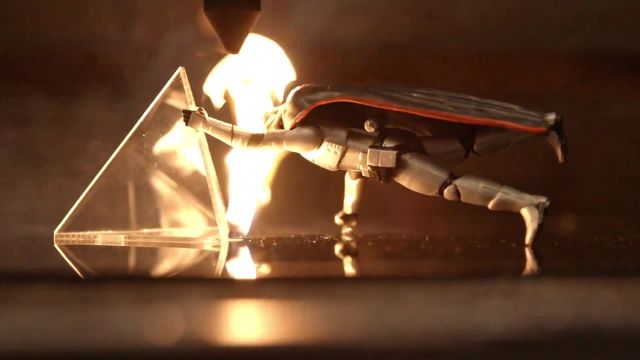 Stormtrooper Figures vs. Actual Lasers!