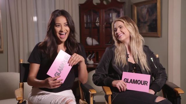 Pretty Little Liars Stars Shay Mitchell and Ashley Benson Play "Which Liar?"