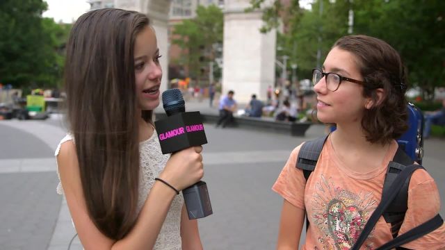 Glamour's Junior Political Correspondent Asks New Yorkers About the 2016 Presidential Election