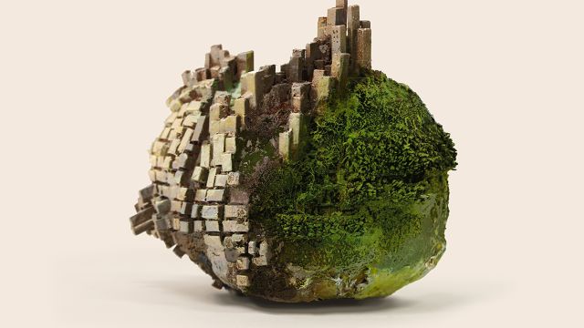 How One Artist Turned Paper Into Surreal, Mind-Bending Rocks