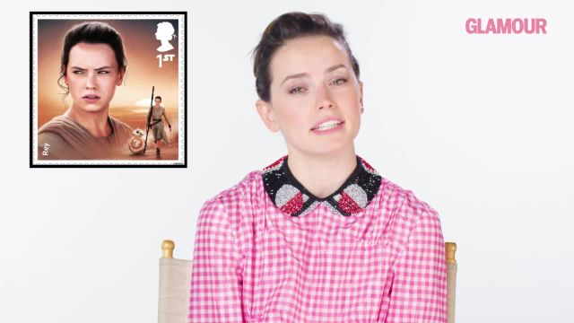 Daisy Ridley Talks Star Wars Fan Theories, Strange Merchandise and the Chewbacca Voice
