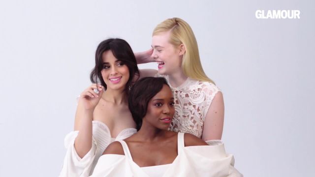 Exclusive Look at Glamour's April Cover Shoot with Camila Cabello, Elle Fanning and Aja King