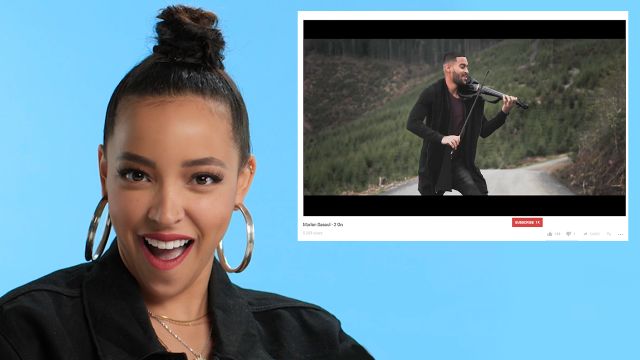 Tinashe Watches Fan Covers on YouTube