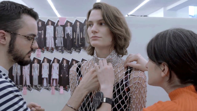 The Magical Making of Paco Rabanne’s 144-Hour Crystal Dress