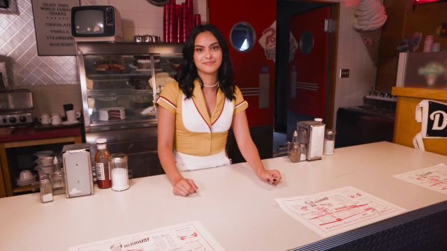 Vogue Keeps Up With Camila Mendes on the Set of Riverdale
