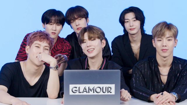 Monsta X Watches Fan Covers on YouTube - Part 1
