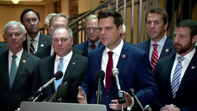 Republicans disrupt closed-door testimony