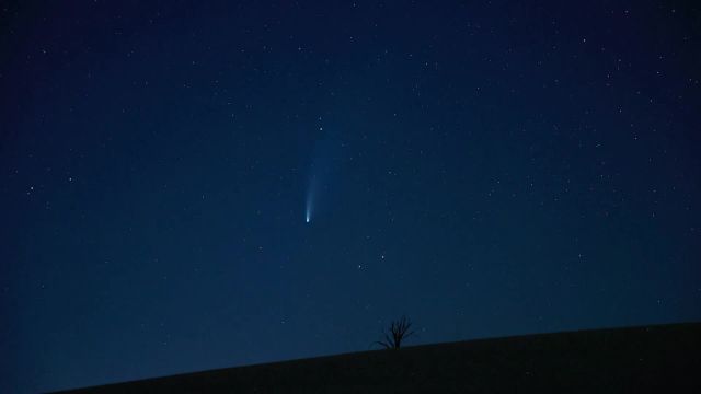 Timelapse of Comet Neowise